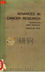 ADANCES IN CANCER RESEARCH  VOLUME 28（ PDF版）