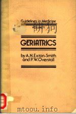 GUIDELINES IN MEDICINE VOL.1 GERIATRICS 1979 PDF电子版封面 0839114567 A.N.EXTON-SMITH AND P.W.OVERST