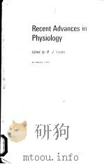 RECENT ADVANCES IN PHYSIOLOGY NUMBER NINE（1974 PDF版）