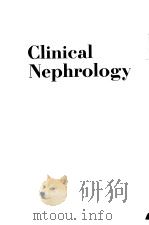 CLINICAL NEPHROLOGY   1971  PDF电子版封面     