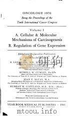 ONCOLOGY VOLUME 1 1970 PDF电子版封面
