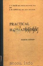 PRACTICAL HAEMATOLOGY (FOURTH EDITION) 1970 PDF电子版封面