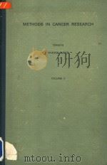 METHODS IN CANCER RESEARCH  VOLUME X（ PDF版）
