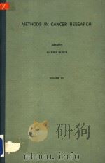 METHODS IN CANCER RESEARCH  VOLUME VII（ PDF版）