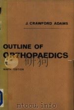 OUTLINE OF ORTHOPAEDICS NINTH EDITION 1981 PDF电子版封面