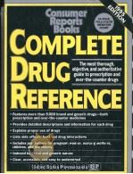 COMPLETE DRUG REFERENCE 1995 EDITION PDF电子版封面 0890437696