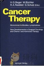 CANCER THERAPY     PDF电子版封面  038719293X   