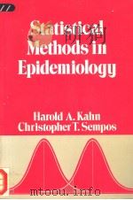 STATISTICAL METHODS IN EPIDEMIOLOGY PDF电子版封面 0195050495 HAROLD A.KAHN CHRISTOPHER T.S