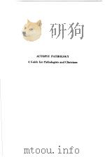 AUTOPSY APTHOLOGY A Guide for Pathologists and Clinicians PDF电子版封面 PHILIPP R.REZEK M.D. MAX MILL