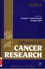 ADVANCES IN CANCER RESEARCH VOLUME 74 PDF电子版封面 0120066742 GEORGE F.VANDE WOUDE GEORGE KL