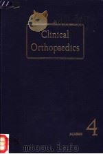 CLINICAL ORTHOPAEDICS NUMBER 4 PDF电子版封面