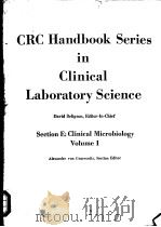 CRC HANDBOOK SERIES IN CLINICAL LABORATORY SCIENCE VOLUME Ⅰ     PDF电子版封面  0849370000   