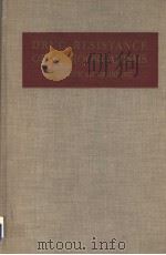 DRUG RESISTANCE OF MICROORGANISMS PDF电子版封面 ROBERT J.SCHNITZER EMANUEL GRU