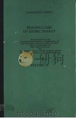 PEACEFUL USES OF ATOMIC ENERGY  VOLUME 13（1972 PDF版）