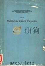 METHODS IN CLINICAL CHEMISTRY VOL. Ⅰ PDF电子版封面