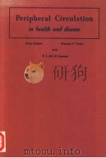 PERIPHERAL CIRCULATION IN HEALTH AND DISEASE PDF电子版封面