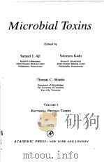 MICROBIAL TOXINS  VOLUME Ⅰ BACTERIAL PROTEIN TOXINS（1970 PDF版）