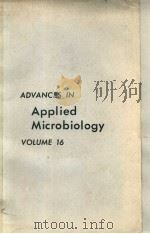 ADVANCES IN APPLIED MICROBIOLOGY  VOLUME 16（1973 PDF版）