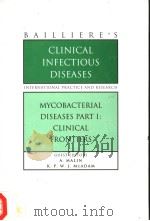 BAILLIERE'S CLINICAL INFECTOUS DESEASES INTERNATIONAL PRACTICE AND RESEARCH VOLUME 4 NUMBER 1 PDF电子版封面 0702023582