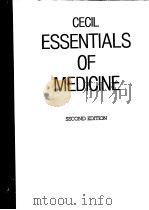 CECIL ESSENTIALS OF MEDICINE PDF电子版封面 0721631045