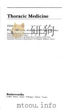 THORACIC MEDICINE PDF电子版封面 0407002103