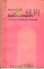 SEMIMARTINGALES A COURSE ON STOCHASTIC PROCESSES PDF电子版封面 3110086743