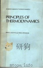 PRINCIPLES OF THERMONDYNAMICS PDF电子版封面 0444418067 JAMES A.BEATTIE IRWIN OPPENHE