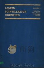 LIQUID SCINTILLATION COUNTING  VOLUME 2（1972 PDF版）