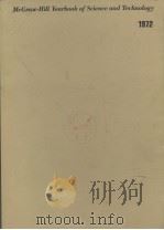 MCGRAW-HILL YEARBOOK OF SCIENCE AND TECHNOLOGY 1972（1972 PDF版）