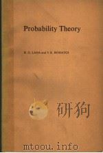 PROBABILITY THEORY（ PDF版）