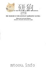 THE PROBLEMS OF DRUG-RESISTANT PATHOGENIC BACTERIA VOLUME 182 PDF电子版封面 EUGENE L.DULANEY.