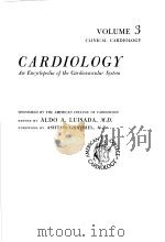 CARDIOLOGR VOLUME 3 PDF电子版封面