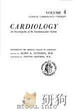 CARDIOLOGR  VOLUME 4     PDF电子版封面     