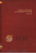 ADVANCES IN ANTIMICROBIAL AND ANTINEOPLASTIC CHEMOTHERAPY VOLUNE Ⅰ PDF电子版封面 0839101007
