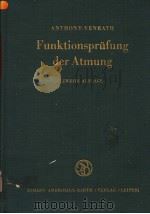 FUNKTIONSPRUFUNG DER ATMUNG 1962 PDF电子版封面