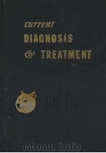 CURRENT DIAGNOSIS TREATMENT PDF电子版封面 MARCUS A.KRUPP MILTON J.CHATT
