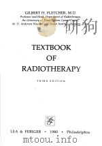TEXTBOOK OF RADIOTHERAPY PDF电子版封面 THIRD EDITION