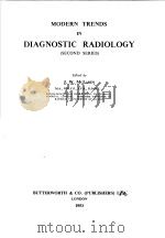 MODERN TRENDS IN DIAGNOSTIC RADIOLOGY PDF电子版封面 J.W.MCLAREN.