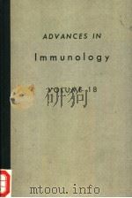 ADVANCES IN IMMUNOLOGY VOLUME 18 PDF电子版封面 F.J.DIXON HENRY G.KUNKEL