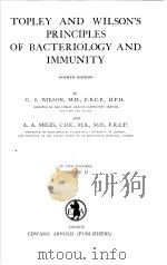 TOPLEY AND WLLSON ‘S PRINCIPLES OF BACTERIOLOGY AND IMMUNITY VOLUME II PDF电子版封面 WLL-SON G.S.