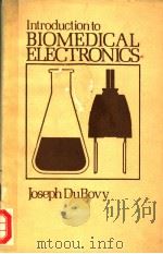 INTRODUCTION TO BIOMEDICAL ELECTRONICS PDF电子版封面 JOSEPH DUBOVY