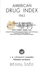 AMERICAN DRUG INDEX 1963（ PDF版）
