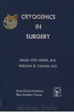 CRYOGENICS IN SURGERY（1971 PDF版）