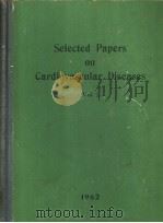 SELECTED PAPERS ON CARDIOVASCULAR DISEASES VOL.1 PDF电子版封面