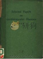 SELECTED PAPERS ON CARDIOVASCULAR DISEASES PDF电子版封面