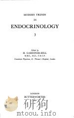 MODERN TRENDS IN ENDOCR INOLOGY PDF电子版封面 H.H.G.