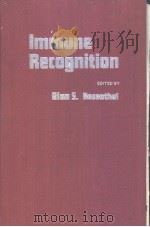 IMMUNE RECOGNITION PDF电子版封面 0125978502 ALAN S.ROSENTHAL