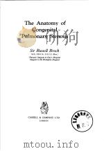 THE ANATOMY OF CONGENITAL PULMONARY STENOSIS PDF电子版封面