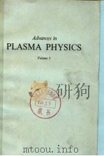 ADVANCES IN PLASMA PHYSICS VOLUME 1（ PDF版）