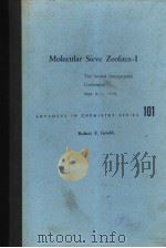 MOLECULAR SIEVE ZEOLITES-Ⅰ PDF电子版封面